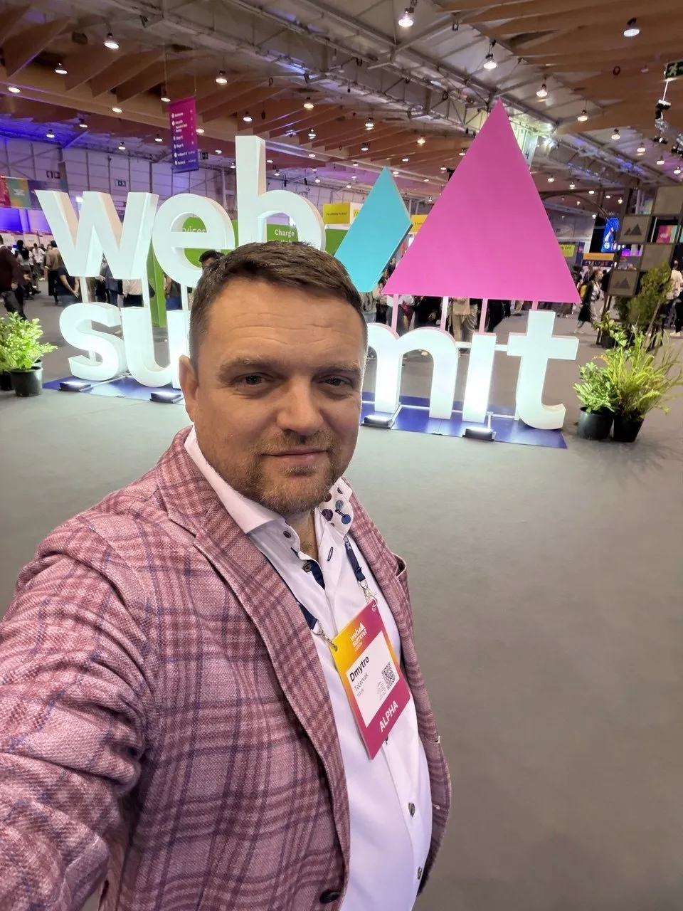 Дмитрий Тетервак на Web Summit