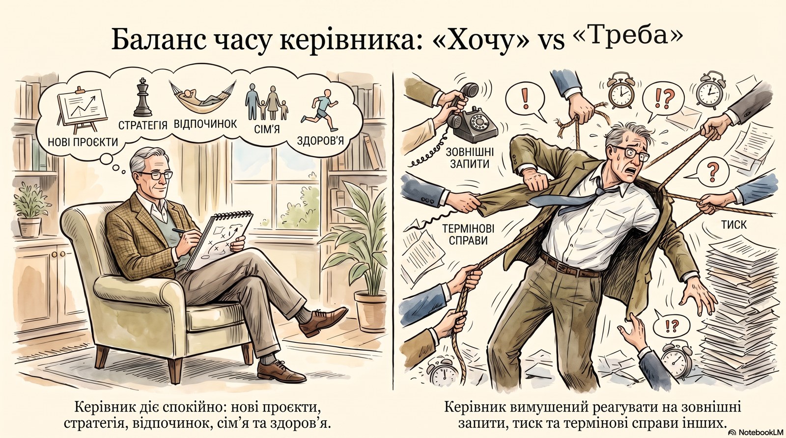 Баланс времени руководителя