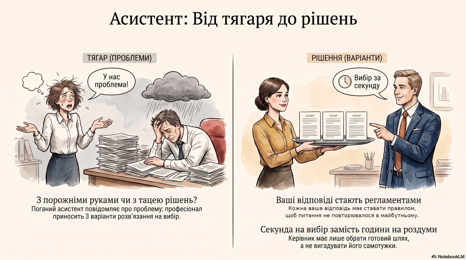 От бремени к решениям